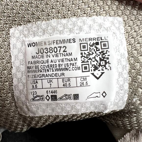 Merrell Women's 9.5 Siren Edge 3 Hiking Walking Waterproof Shoes Fondant Silver - Picture 6 of 9